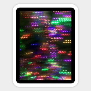 Color Streaks of Light  no. 1 Sticker